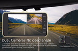 Original 4.0 Inch IPS Screen Car DVR Novatek NTK96658 Car Camera T810 Oncam  Dash Camera Full HD 1080P Video 170 Degree Dash Cam