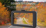 Car DVR Car Camera Dash Cam Dash Camera Video Recorder Dual Camera Oncam T636 1080P Full HD 170 Degree angle  G-sensor