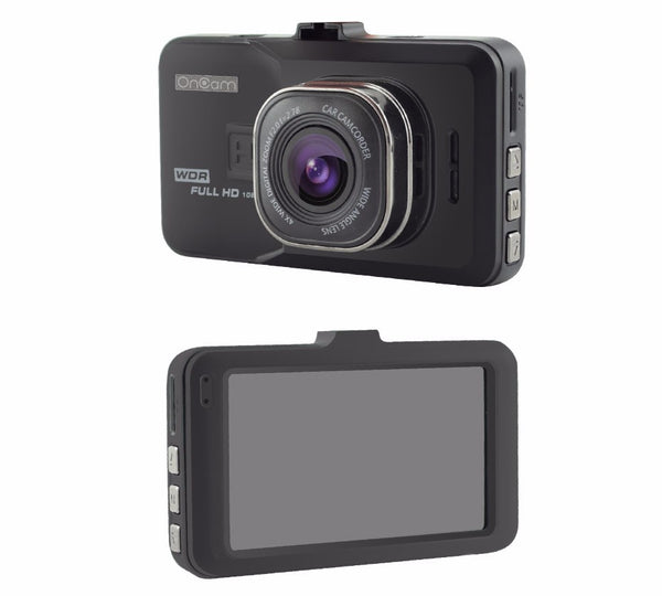 Car DVR Car Camera Dash Cam Dash Camera Video Recorder Dual Camera Oncam T636 1080P Full HD 170 Degree angle  G-sensor
